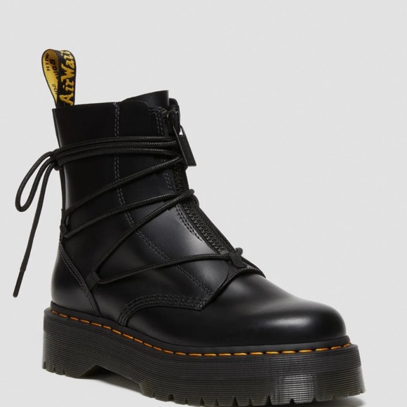 Jarrick II Laced Leather Platform Boots Dr. Martens - Picture 5 of 7